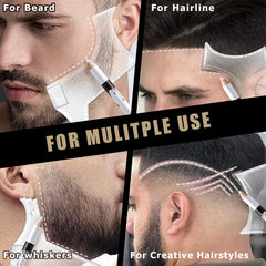 Noerrors barber pencil brush helps blend and tidy edges.