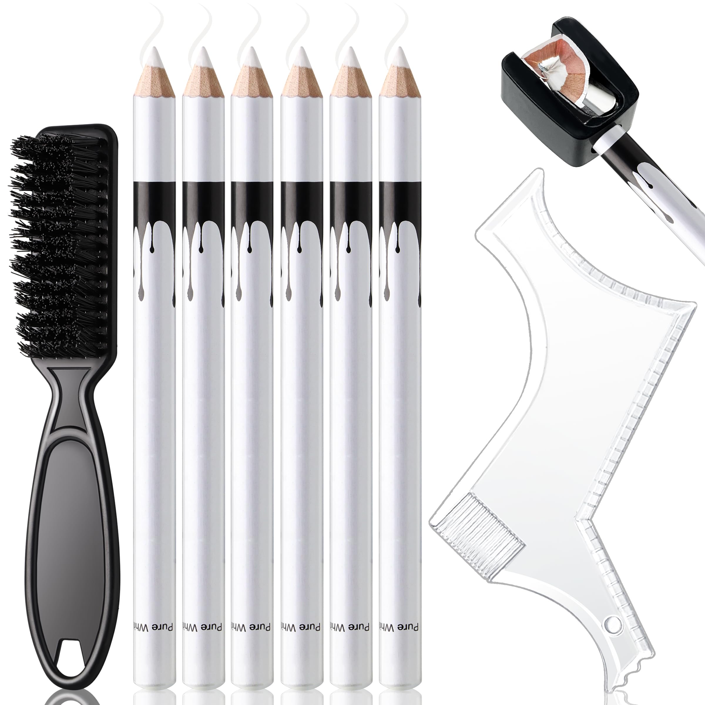 Noerrors barber pencil lineup set helps create precise beard and hairline lines.