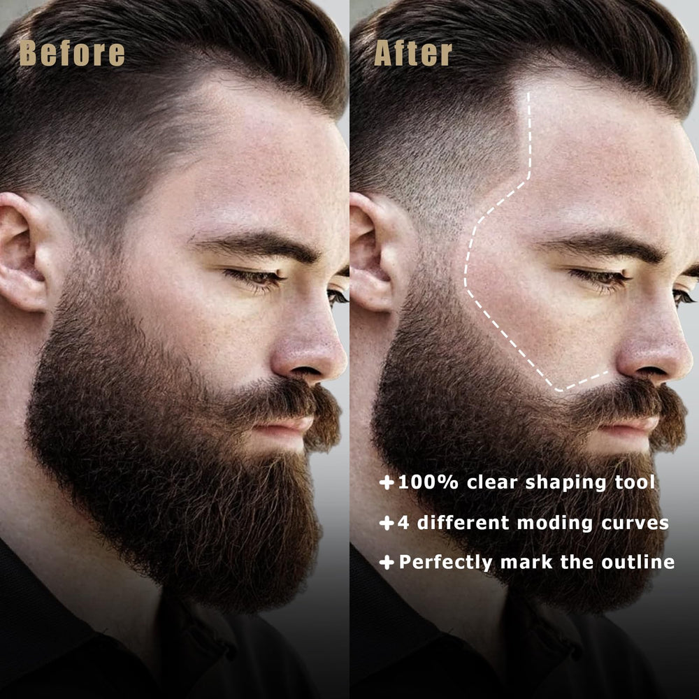 Noerrors barber pencil sharpener keeps tips sharp for clean lines.