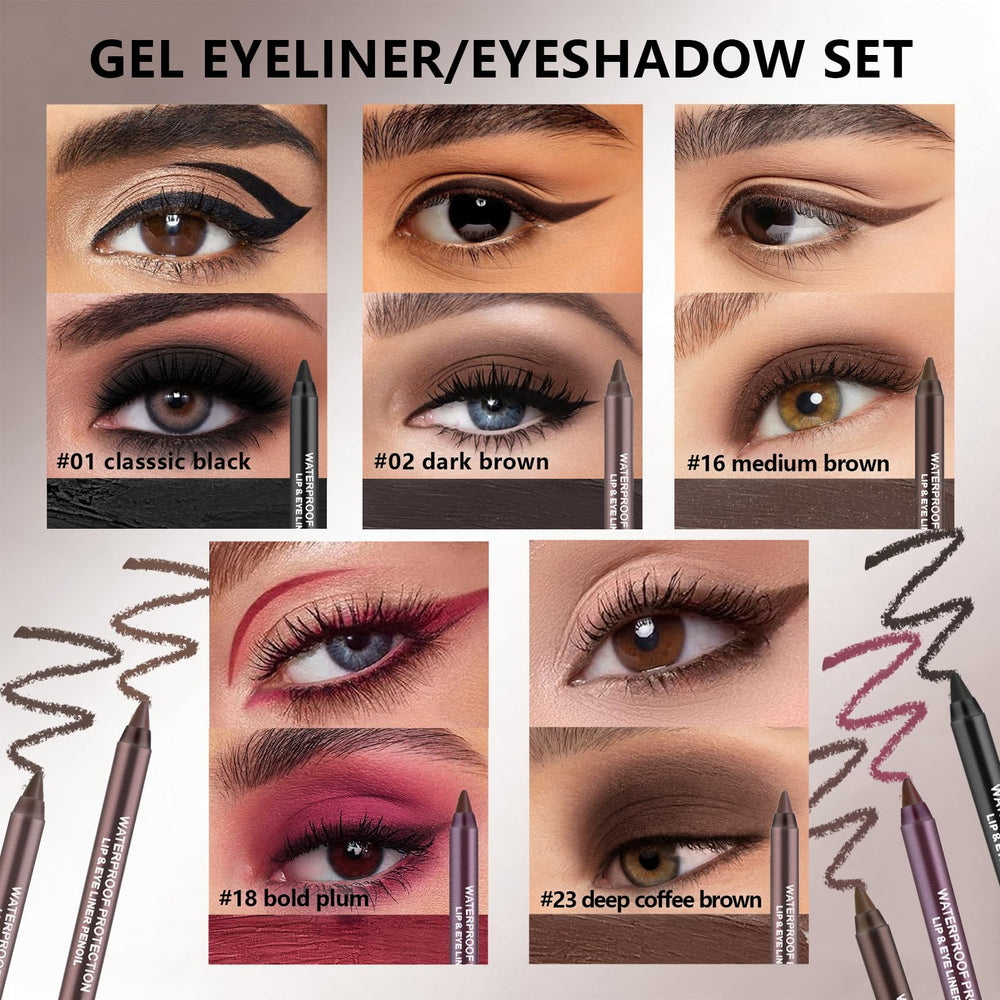Noerrors delineador gel tono tan para look suave y definido.