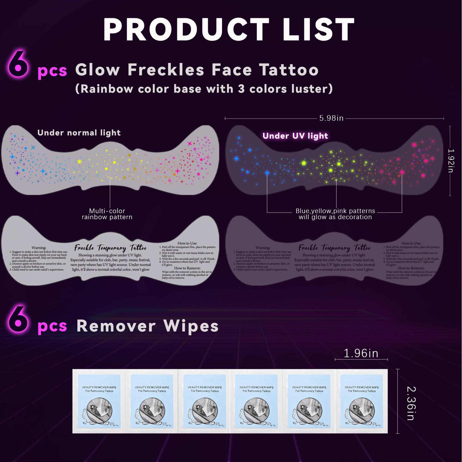 Noerrors remover cotton pads remove patches without residue