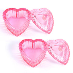 Nogeqi dappen dish monomero con corazón rosa para mezclar líquidos de uñas
