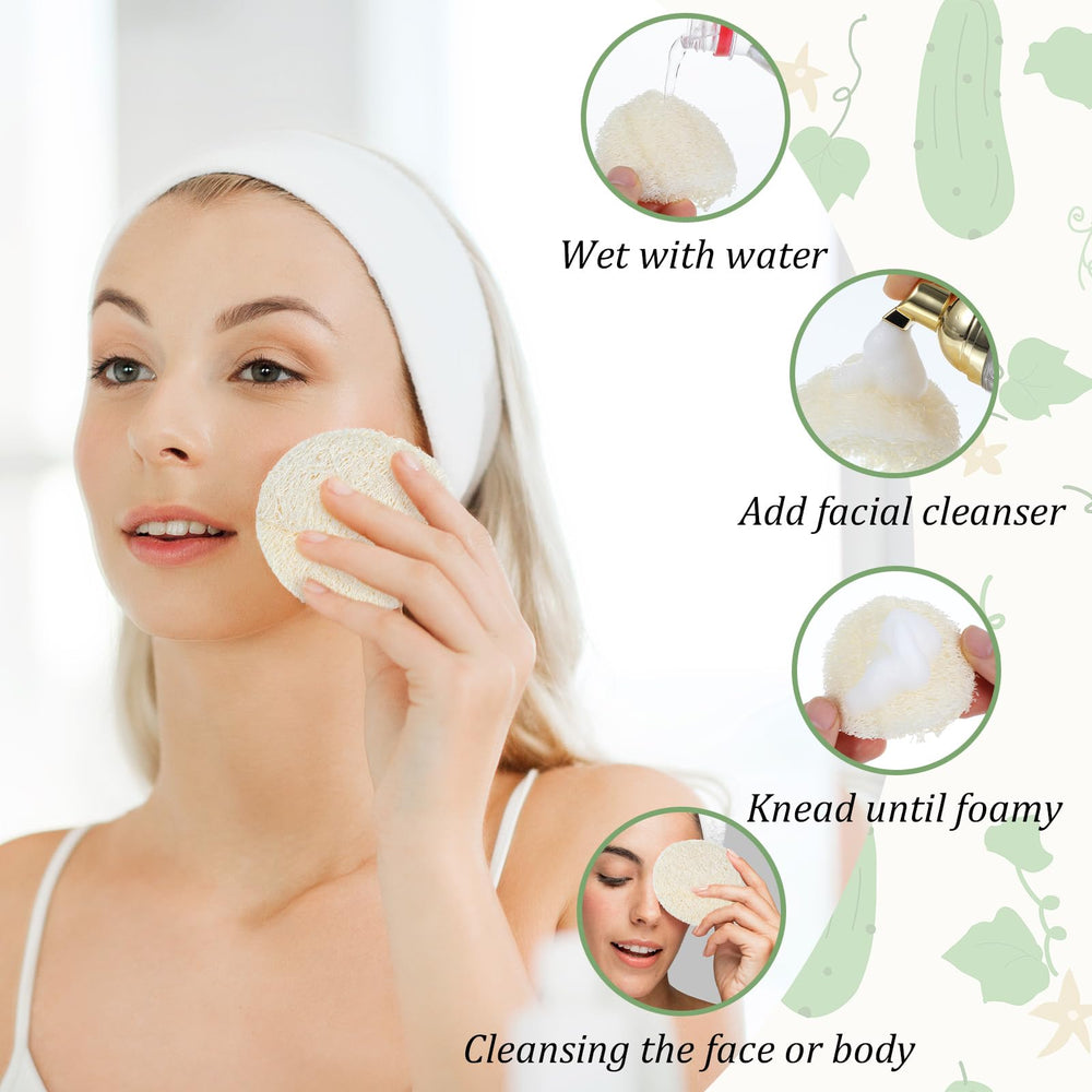 Nogeqi lufa natural para cuidado de la piel