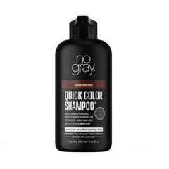 No Gray: doble camara muestra la mezcla perfecta para tono marron oscuro.