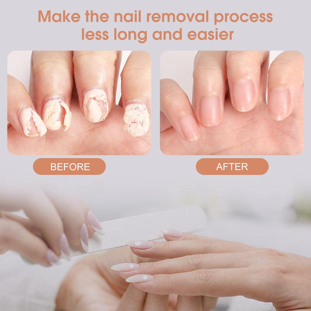 Noiunal application swab for precise lifting of gel polish