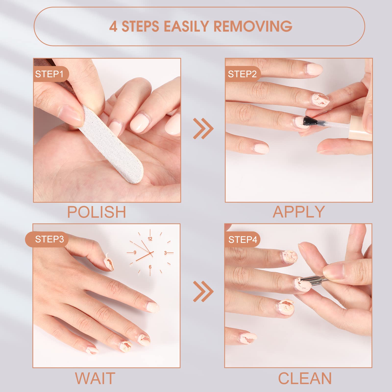 Noiunal safety-forward formula gentle on nails