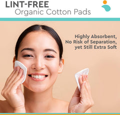 NOLEO cotton rounds baby care for delicate skin.
