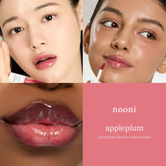 NOONI Appleplum: hidratación prolongada para labios secos durante el día