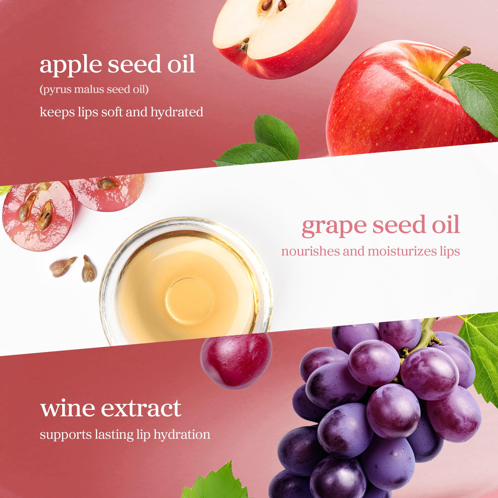 NOONI Aceite labial Applewine brinda brillo duradero y ligero.