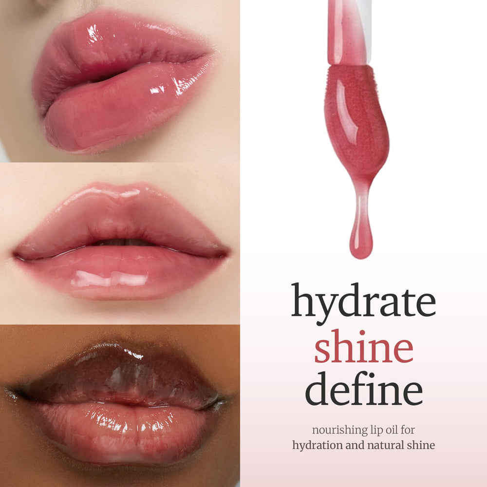 NOONI Aceite labial Applewine efecto rellenador natural.