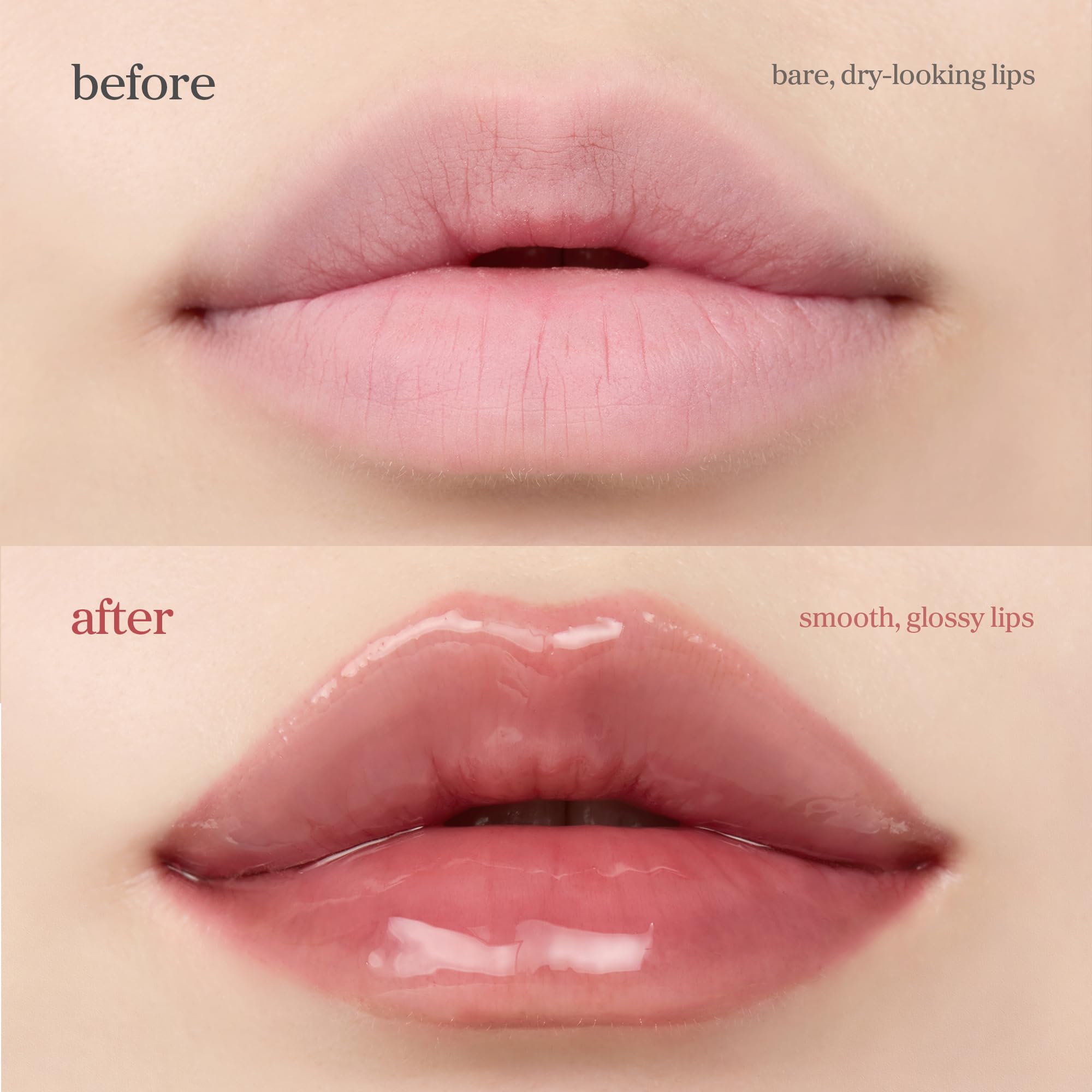 NOONI Aceite labial Applewine añade tono suave con acabado natural.