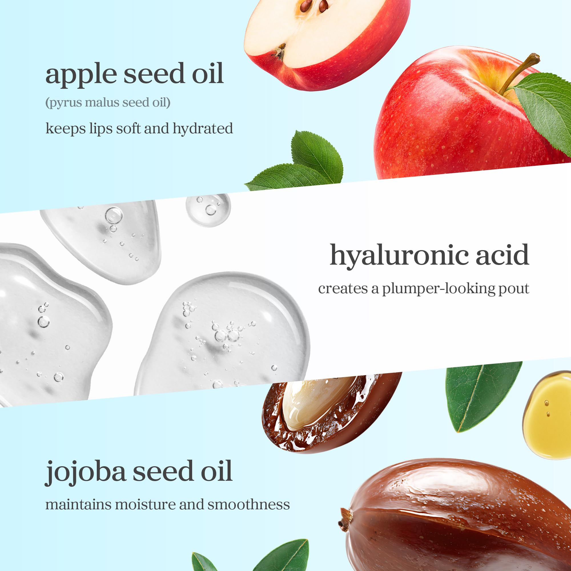 Efecto rellenador natural para un labio más lleno sin artificios.
