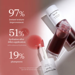 Hidratación prolongada NOONI Lip Oil mantiene labios suaves todo el día.