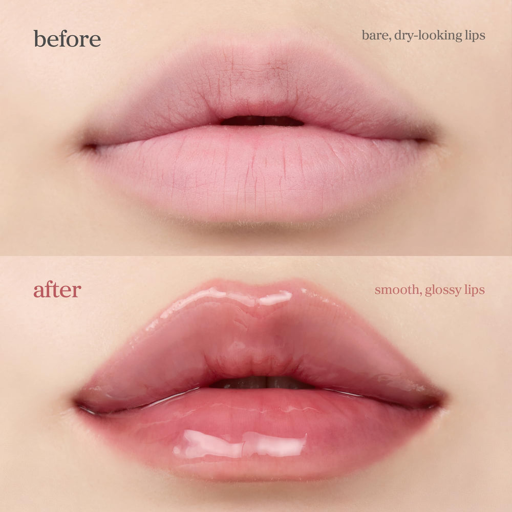 Efecto plumping sutil NOONI Lip Oil ofrece plenitud natural.