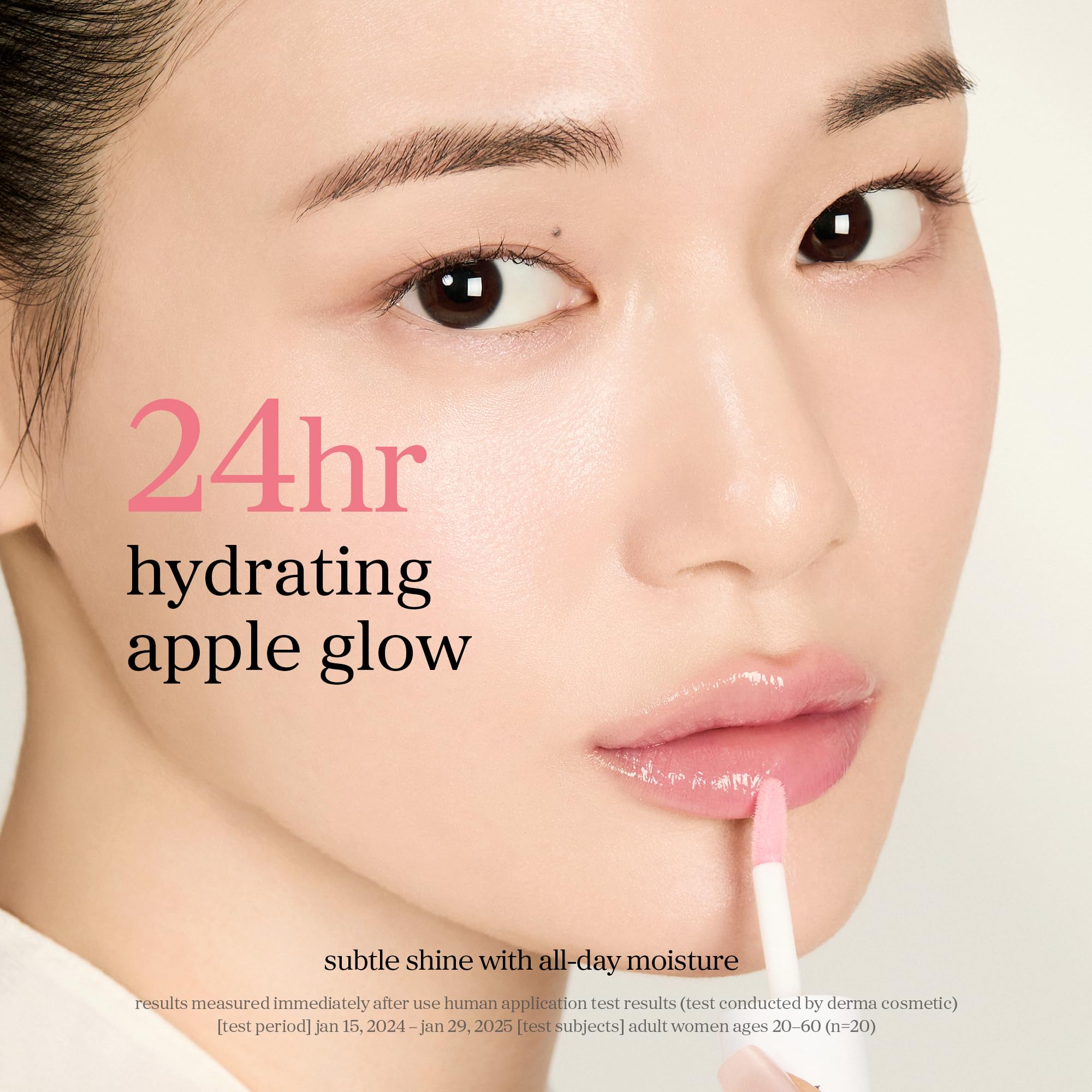 Efecto rellenador natural de NOONI Applepeony para labios