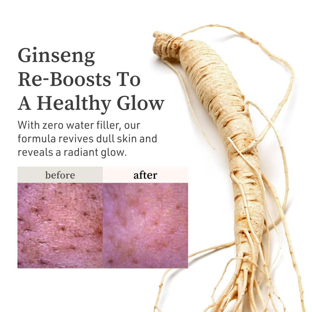 NOONI Snow Aqua 0 Ginseng: exfoliación suave para poros más finos.