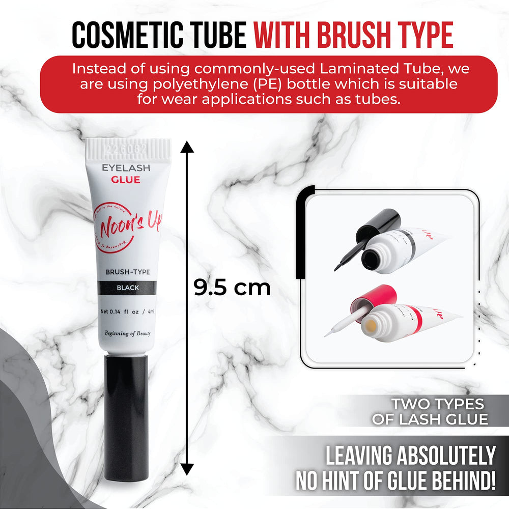 NOON'S UP fragrance-free, hypoallergenic option for sensitive eyes.