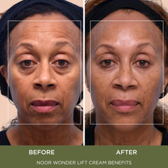 Noor Hair Noor Wonder Lift Cream closeup reveals rich emollients for hydration.