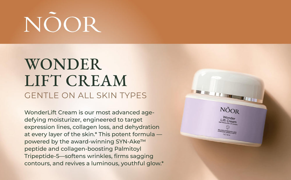 Noor Hair Packaging label closeup showing brand and safety promises.