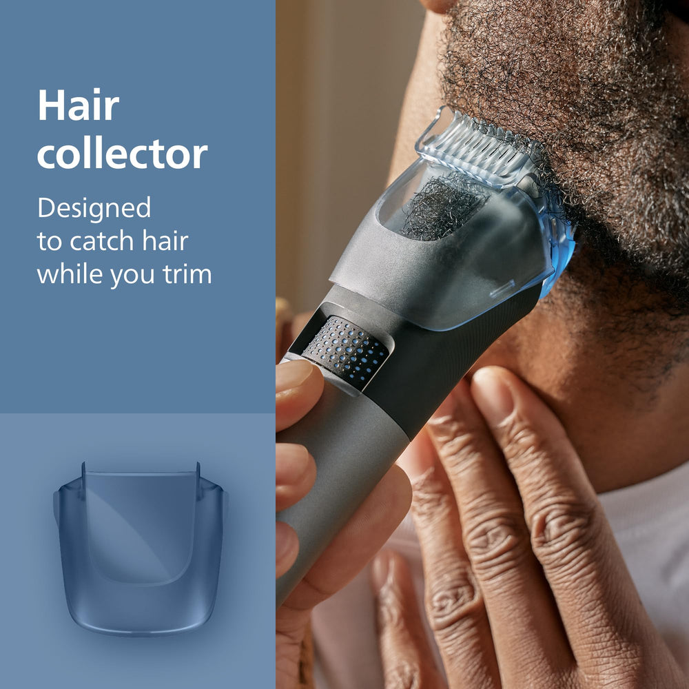 Norelco Beard Trimmer 7000 full-metal-t-blade for edging and contours