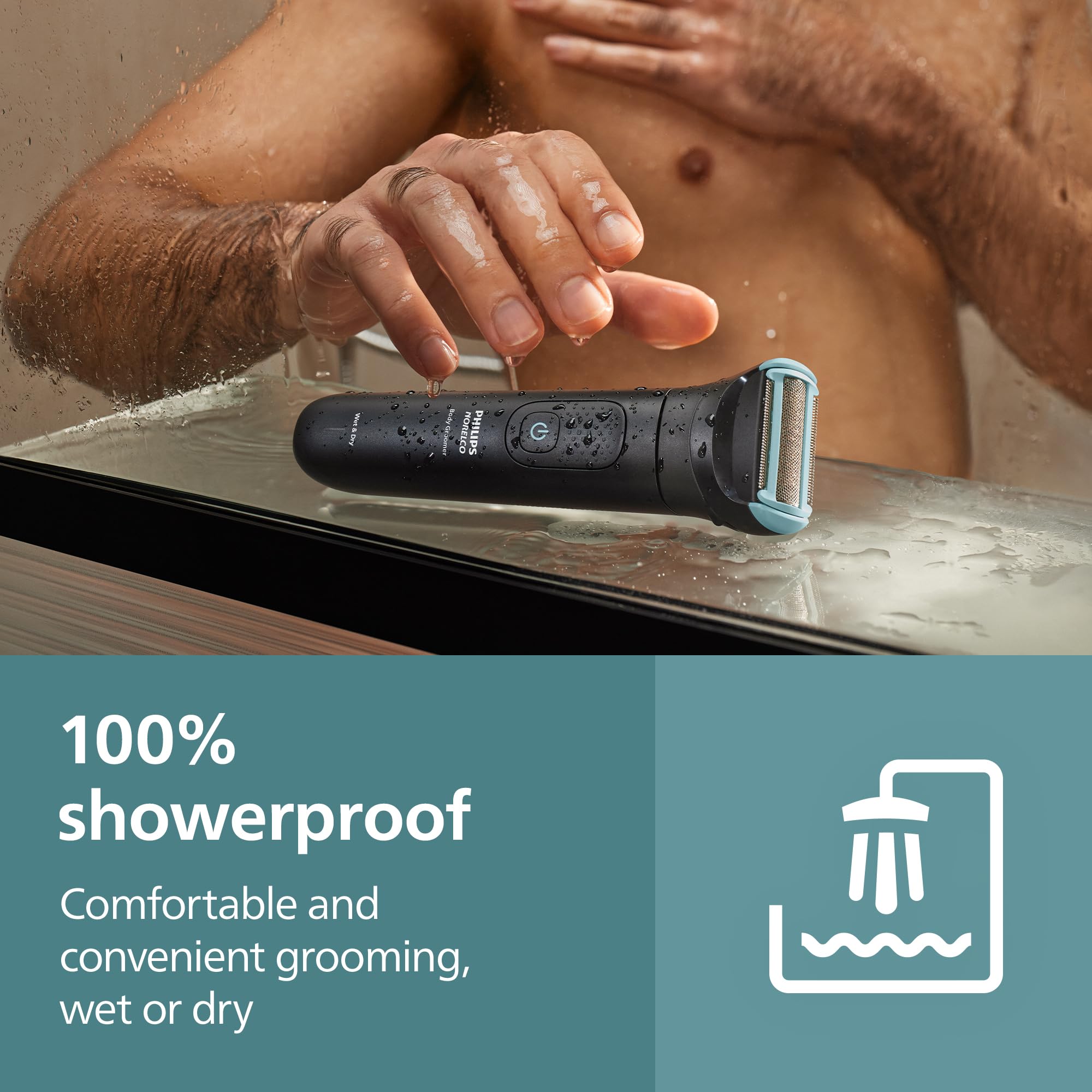 Norelco Body Groomer 5000 quick-charge option for faster top-ups.