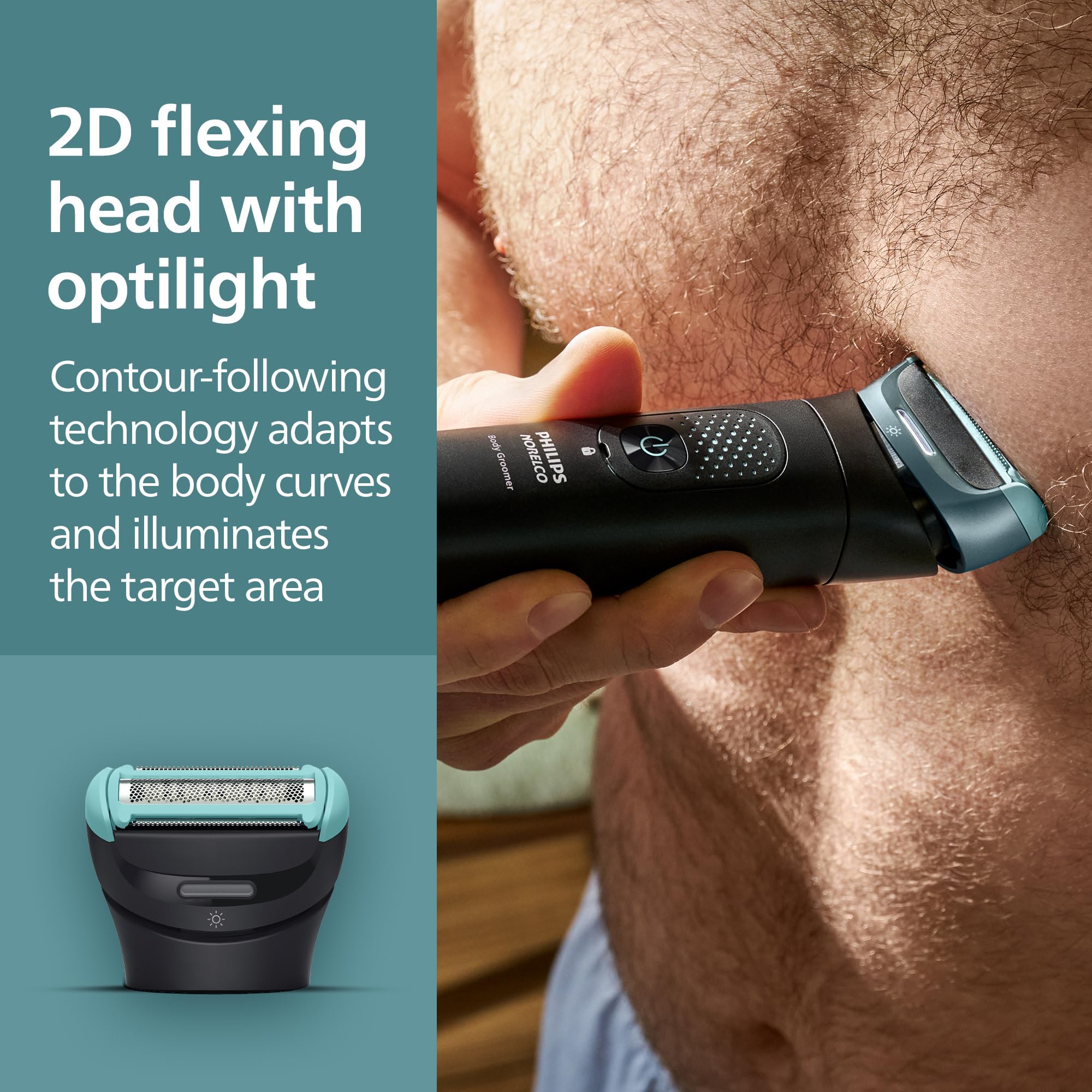 Norelco 9000 hypoallergenic shaver foil reduces irritation during use