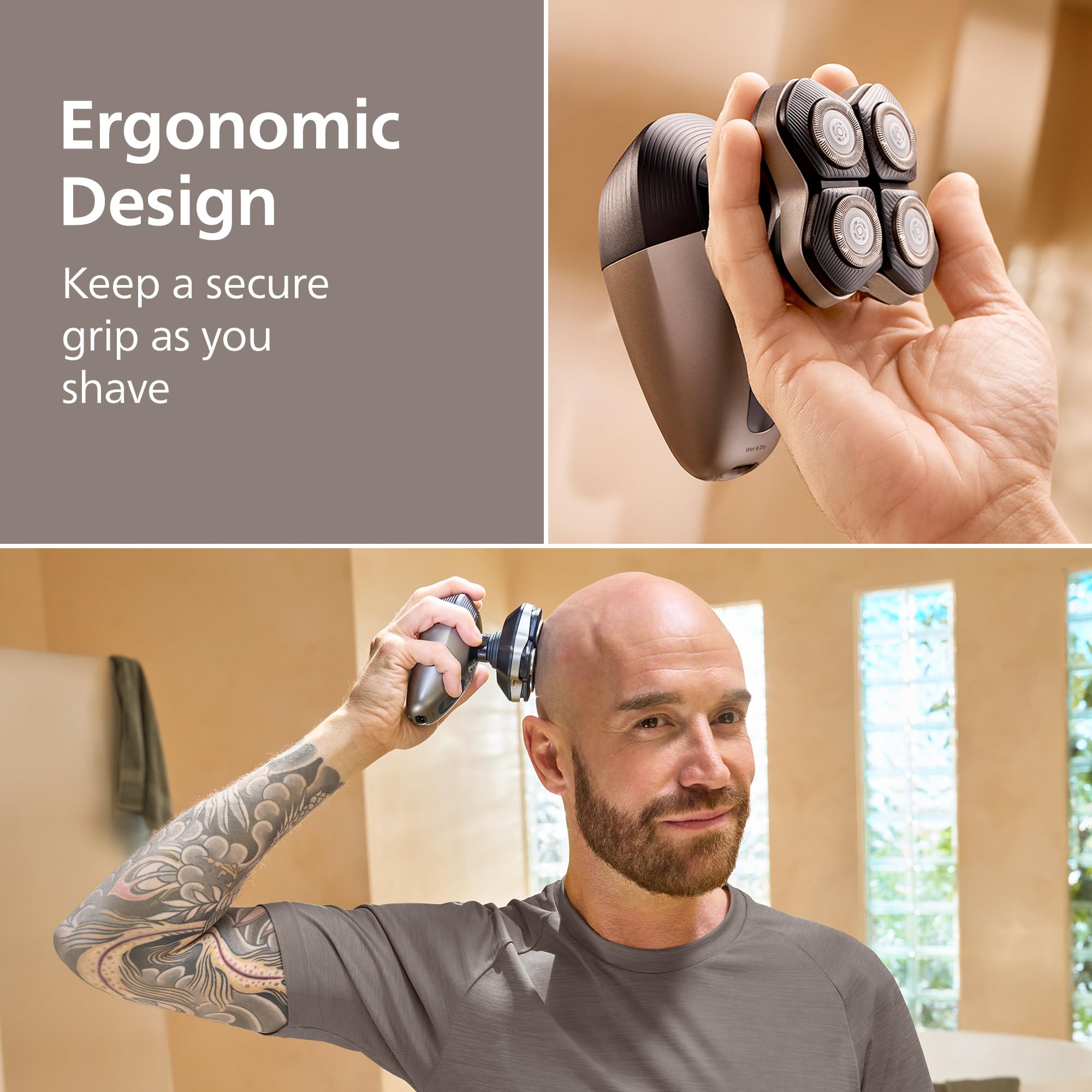 Norelco 90-minute cordless battery for long sessions