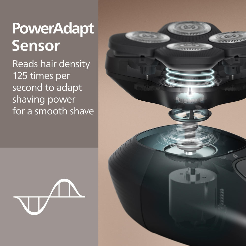 Norelco quick-charge for a full shave in minutes