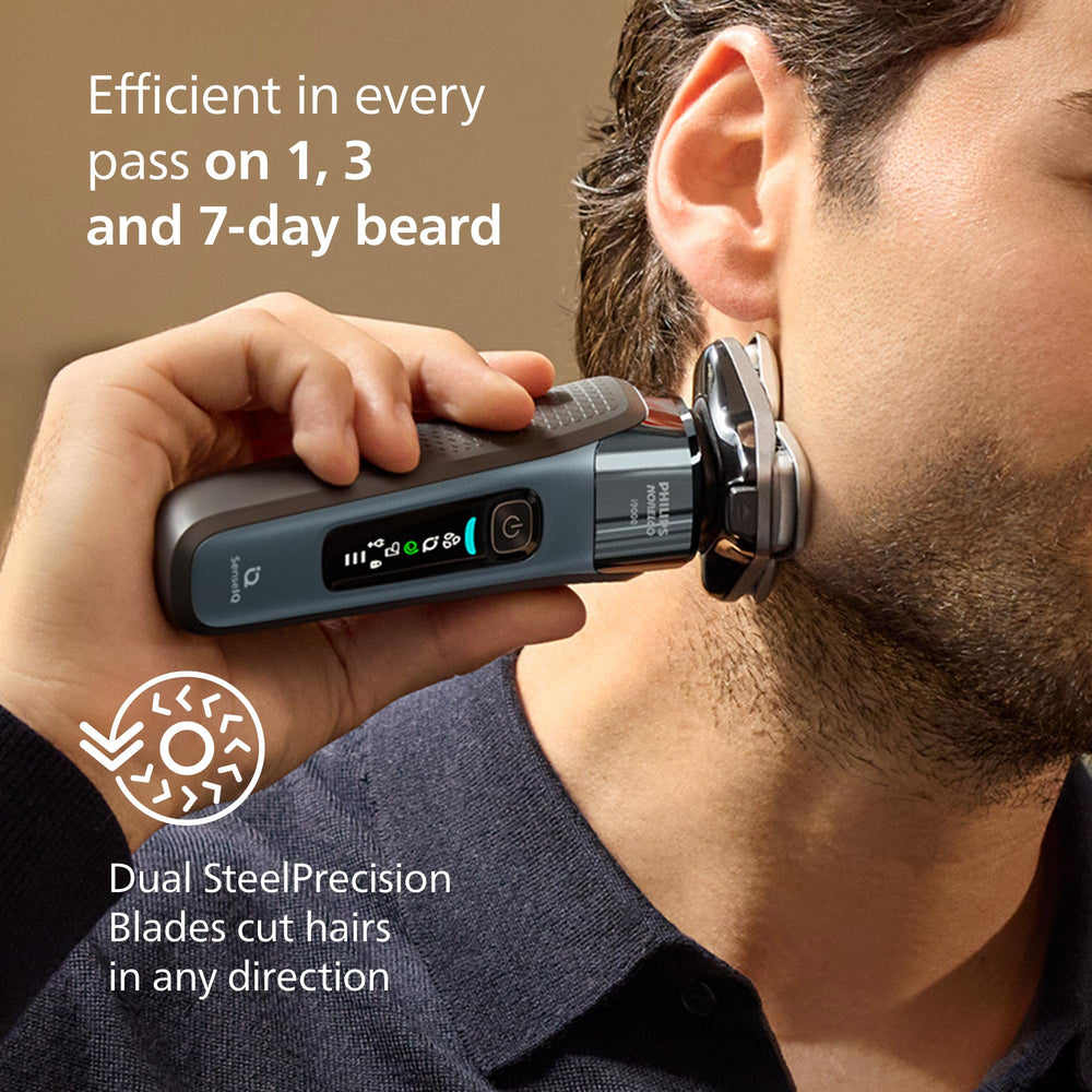 Norelco i9000 beard styler attachment expanding grooming options.