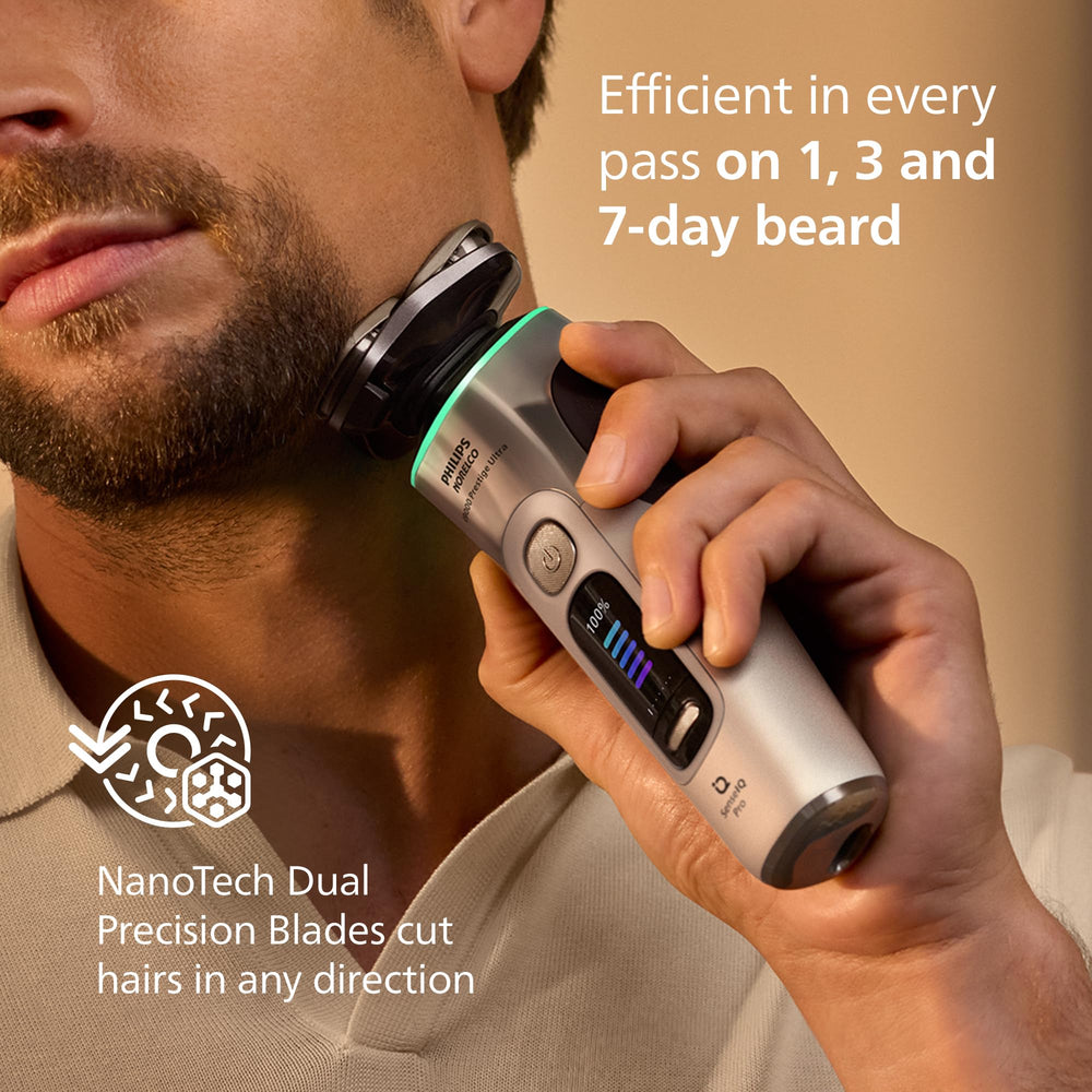 7-day beard efficiency supports a clean look with fewer passes.