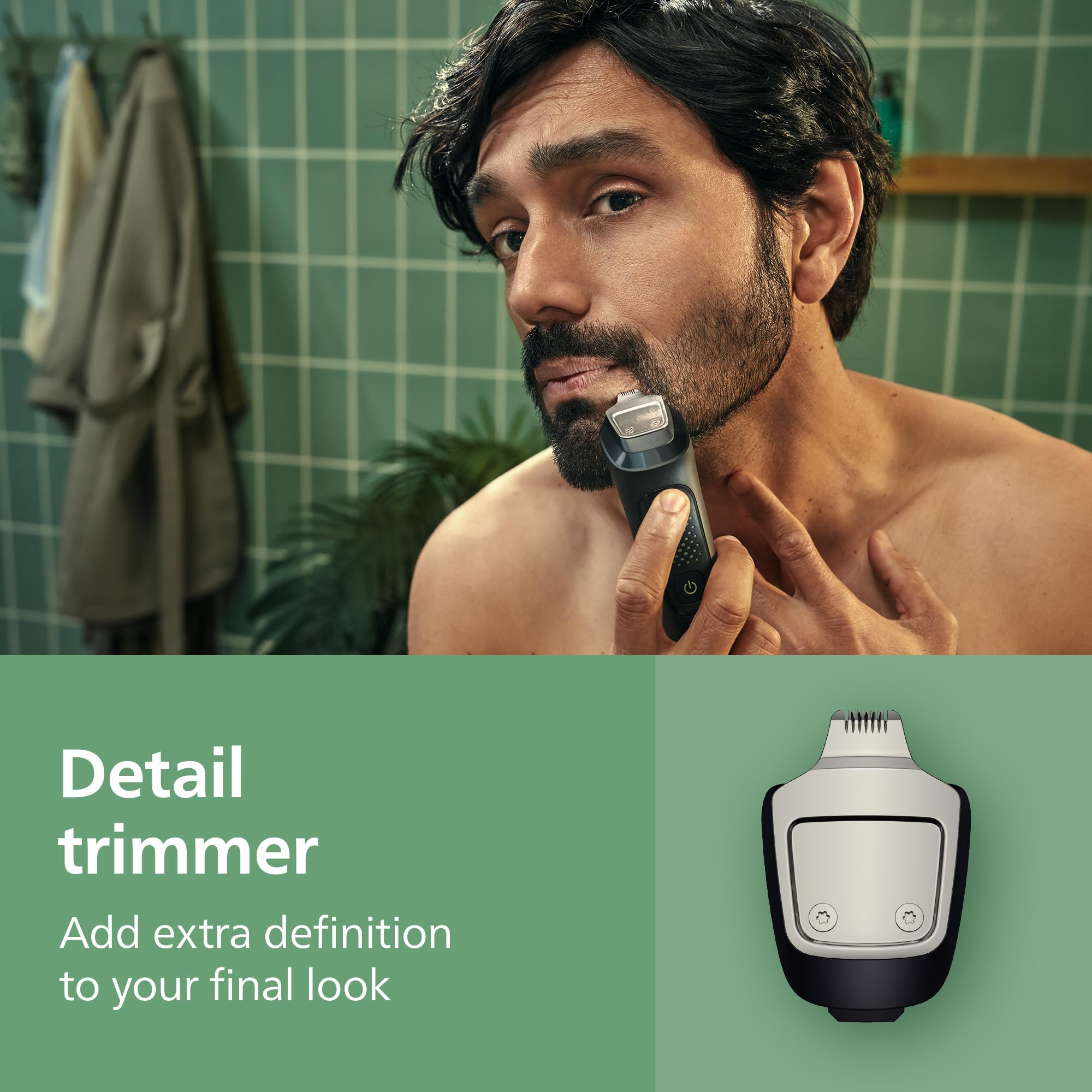 Norelco MG3939/50 nose trimmer for safe nose hair care.