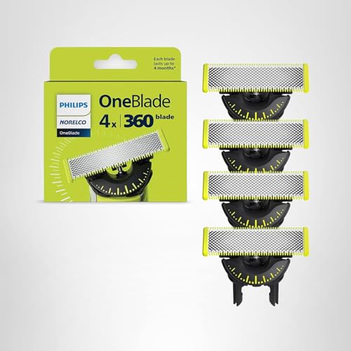 Compact packaging showcases four blades and compatibility