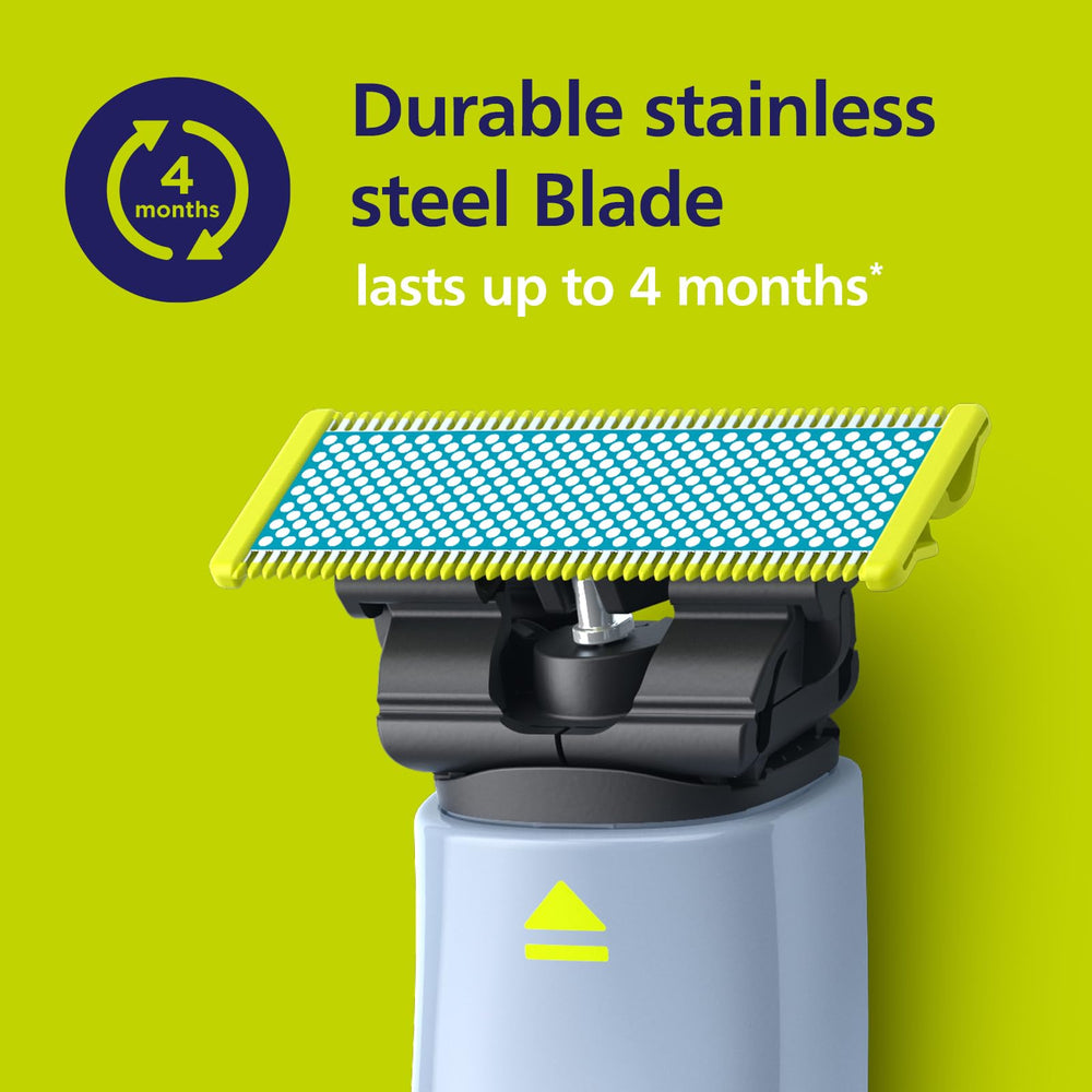 Norelco OneBlade replacement indicator helps time blade changes