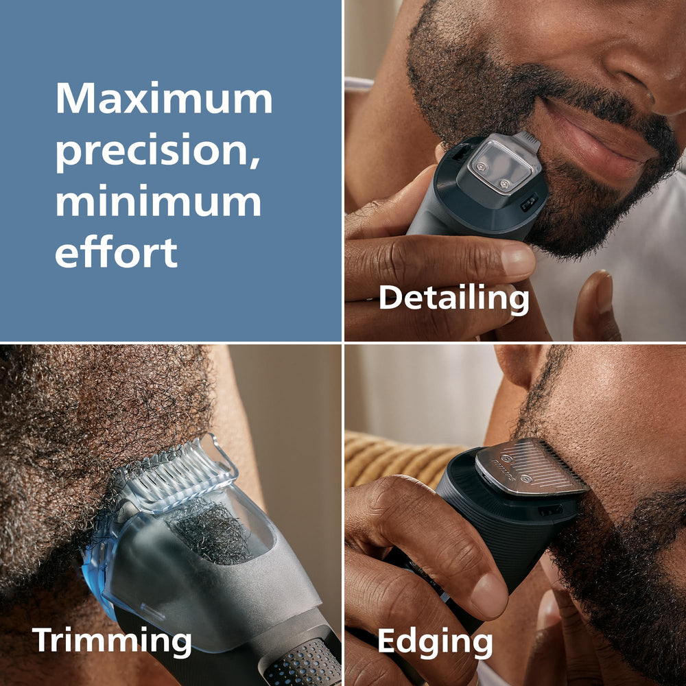Norelco Beard Trimmer 5000 with 40 settings and 0.2 mm steps for precise shaping