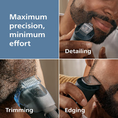 Norelco Beard Trimmer 5000 with 40 settings and 0.2 mm steps for precise shaping