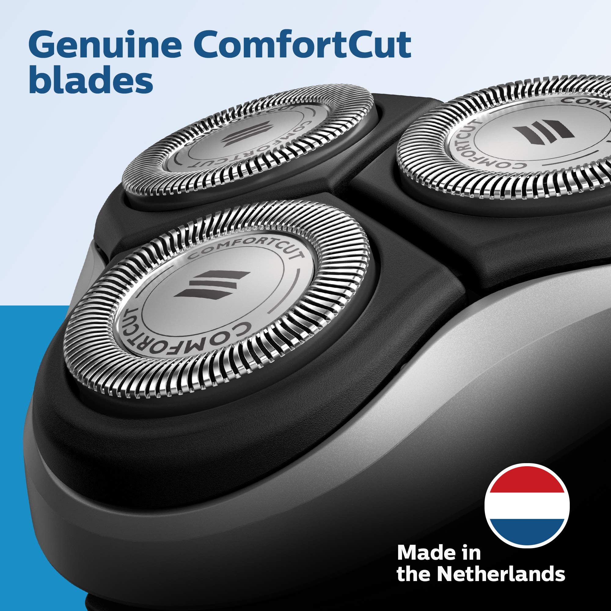 SH30/52 delivers up to 55,000 cutting actions per minute for efficient shaves