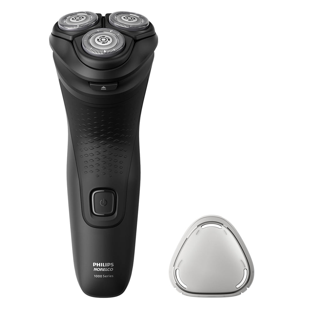 Norelco S1016/90 shaver front view for quick, dry daily grooming.
