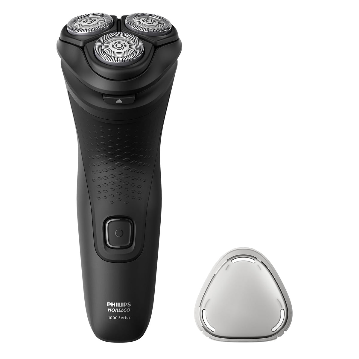 Norelco S1016/90 shaver front view for quick, dry daily grooming.