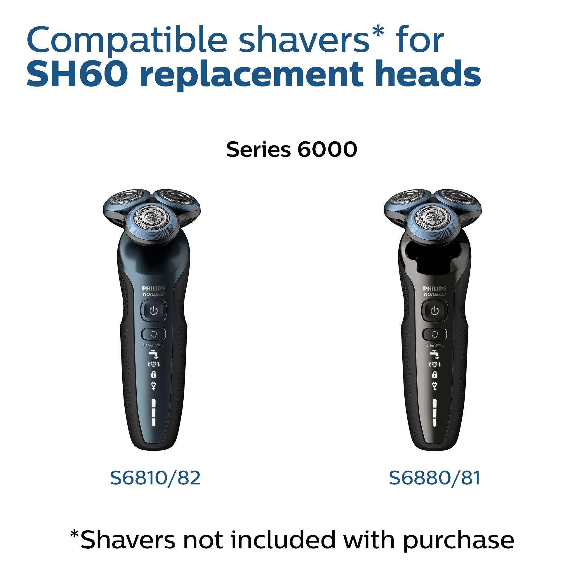 Genuine SkinProtect SH60/72 heads designed to help reduce irritation
