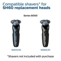 Genuine SkinProtect SH60/72 heads designed to help reduce irritation