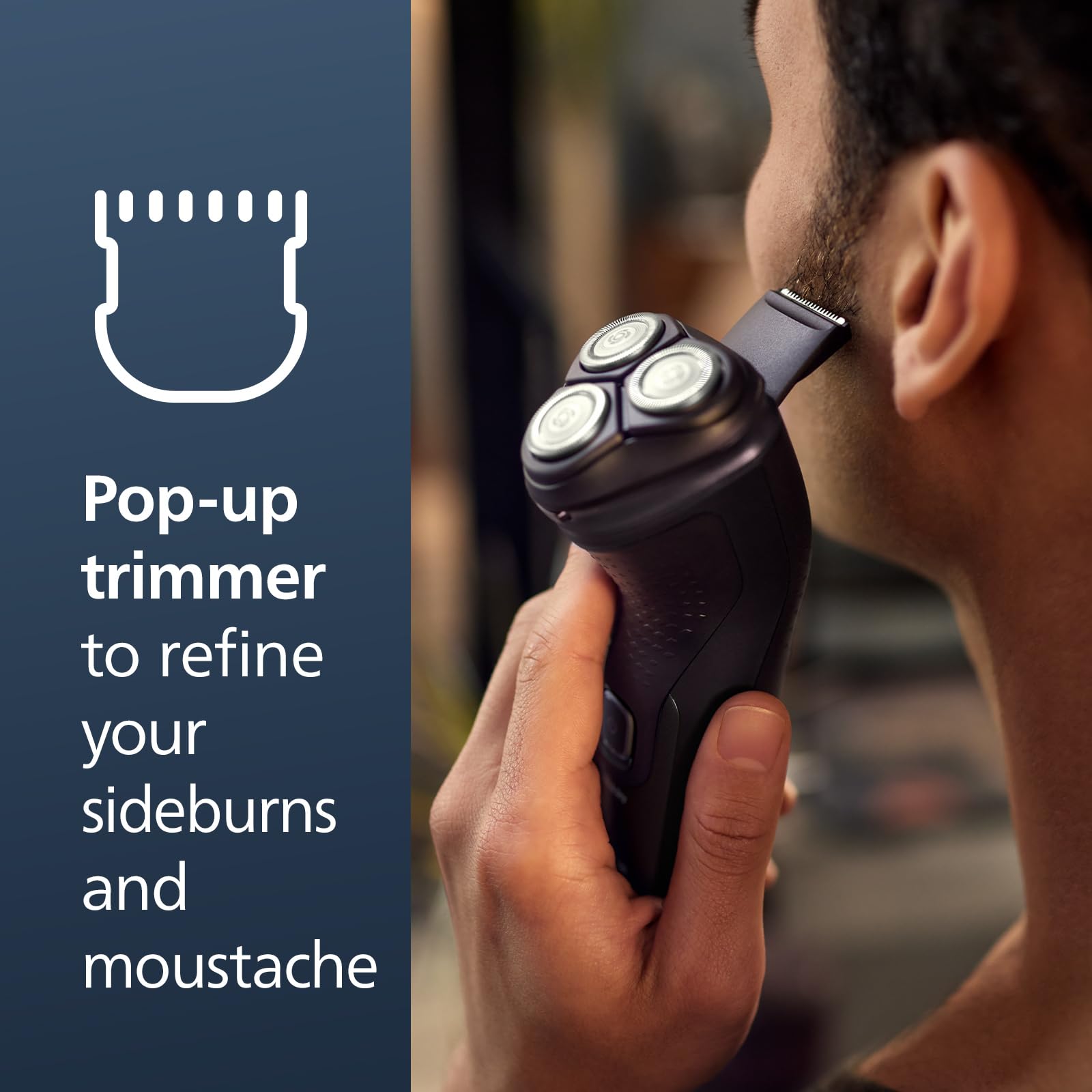 Norelco Shaver 2400 two-year blade life reduces replacements