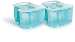 Norelco SmartClean cleaning cartridge pair for easy maintenance