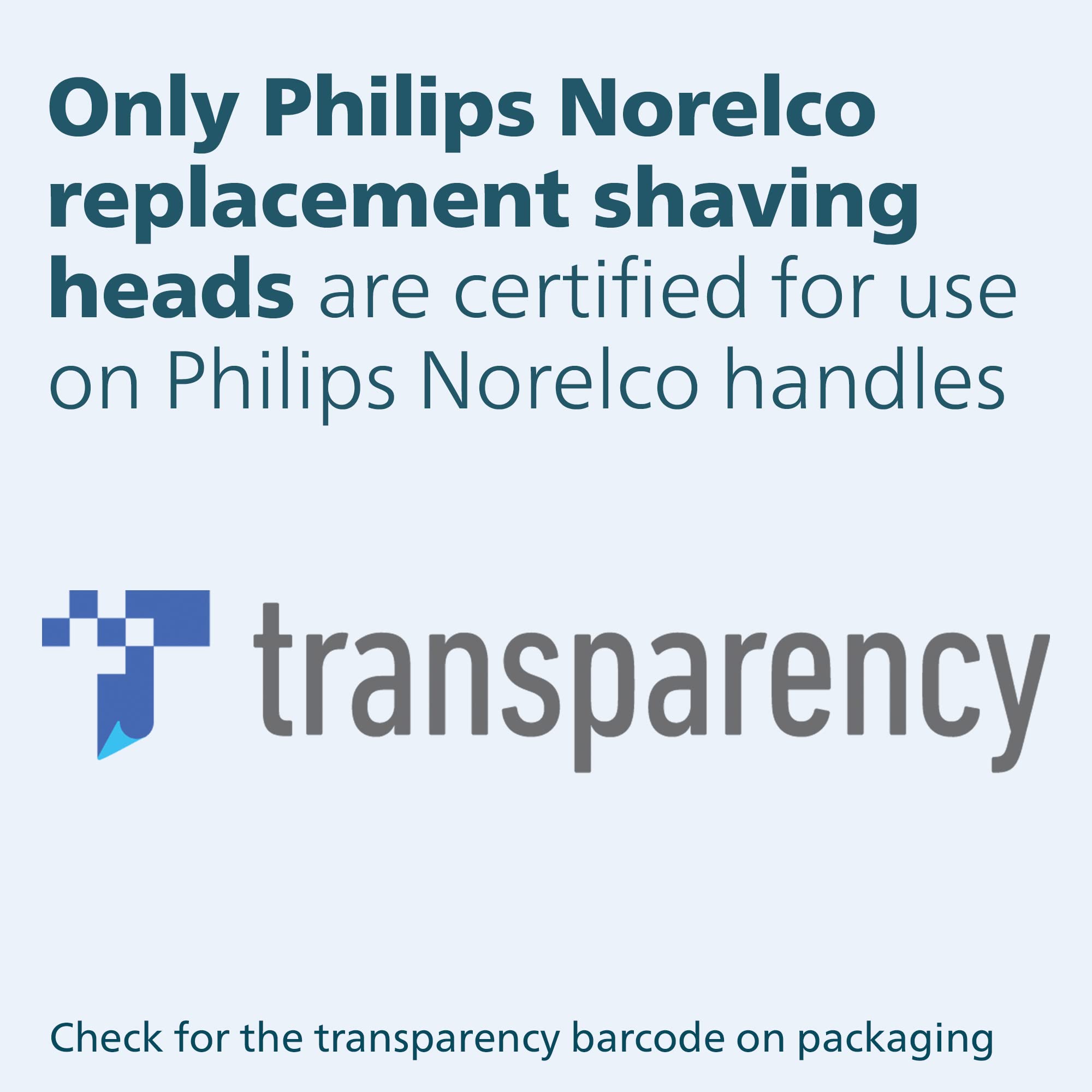 Norelco Swedish steel blades in action for a fresh shave