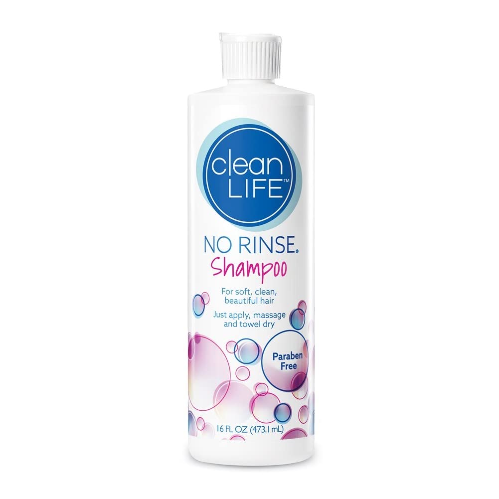 No-Rinse CleanLife bottle front view, convenient waterless cleansing on the go.