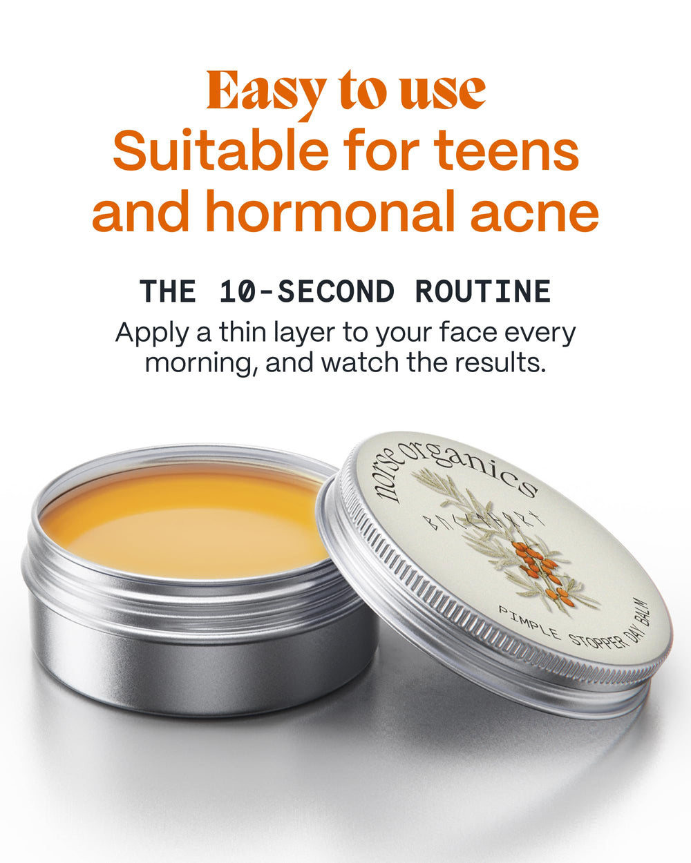 Norse Organics Sea Buckthorn oil highlight in Arctic bioactive blend