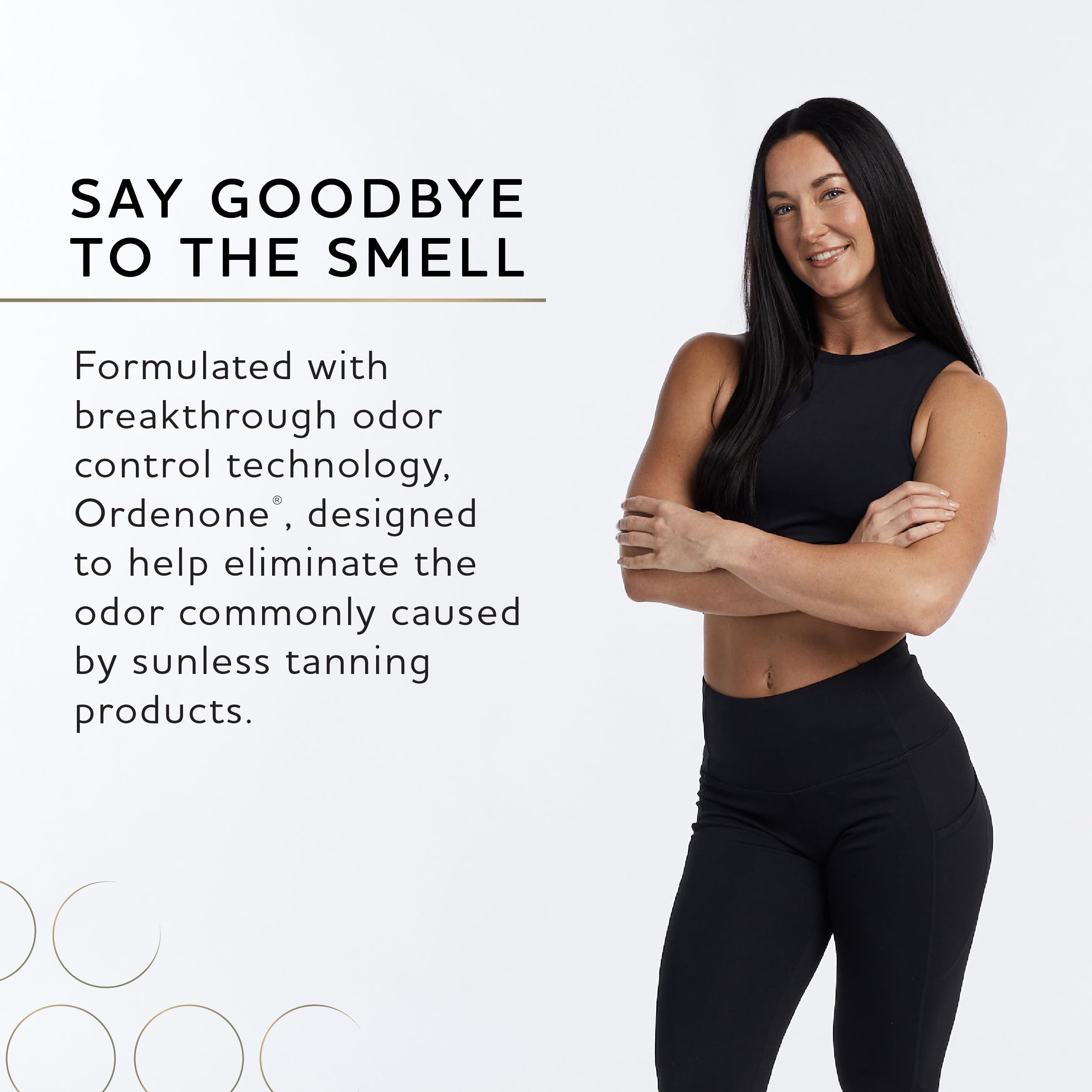 Norvell Cosmo spray tan clean beauty ingredients showcase vegan, paraben-free formula.