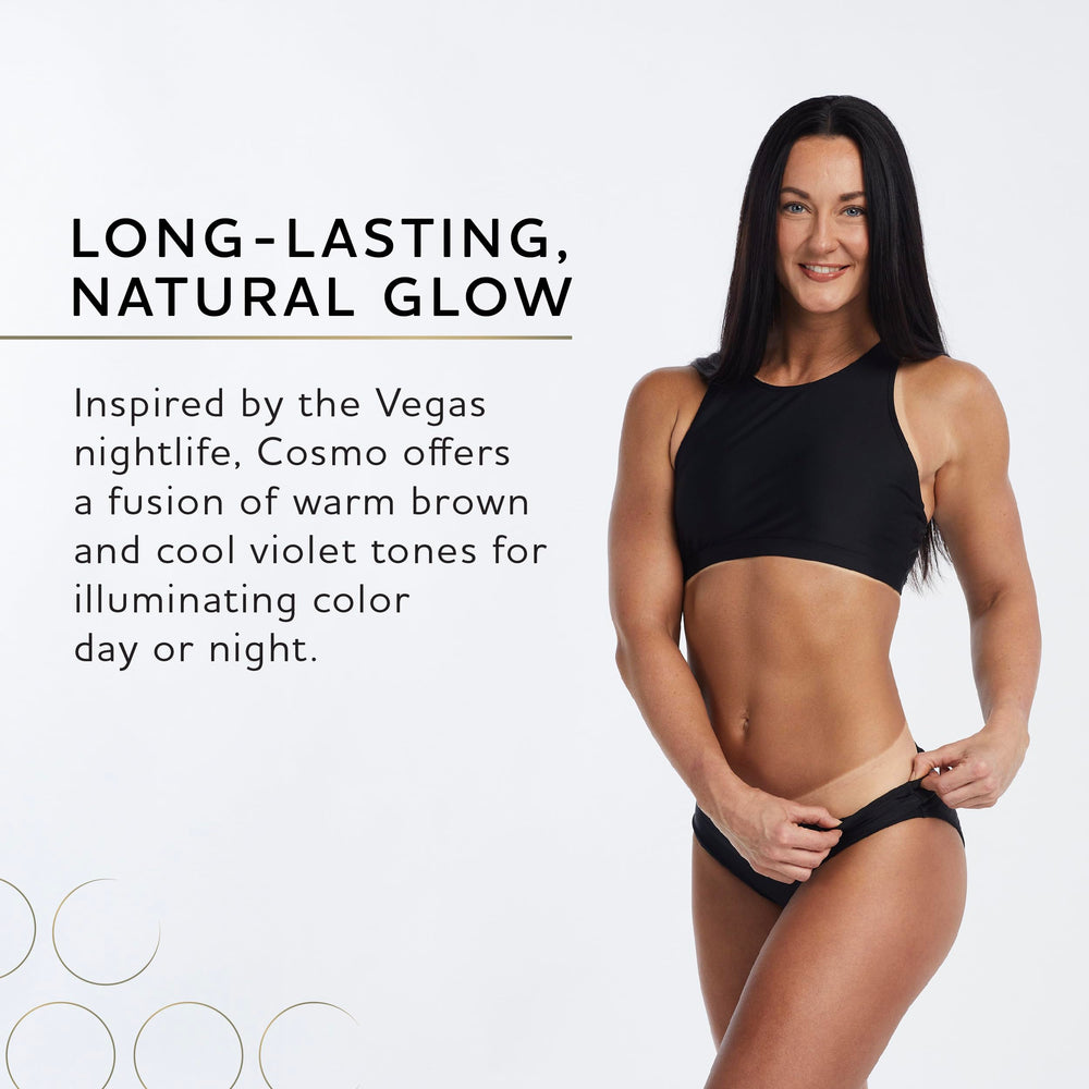 Norvell Cosmo spray tan with Ordenone for odor control during development.