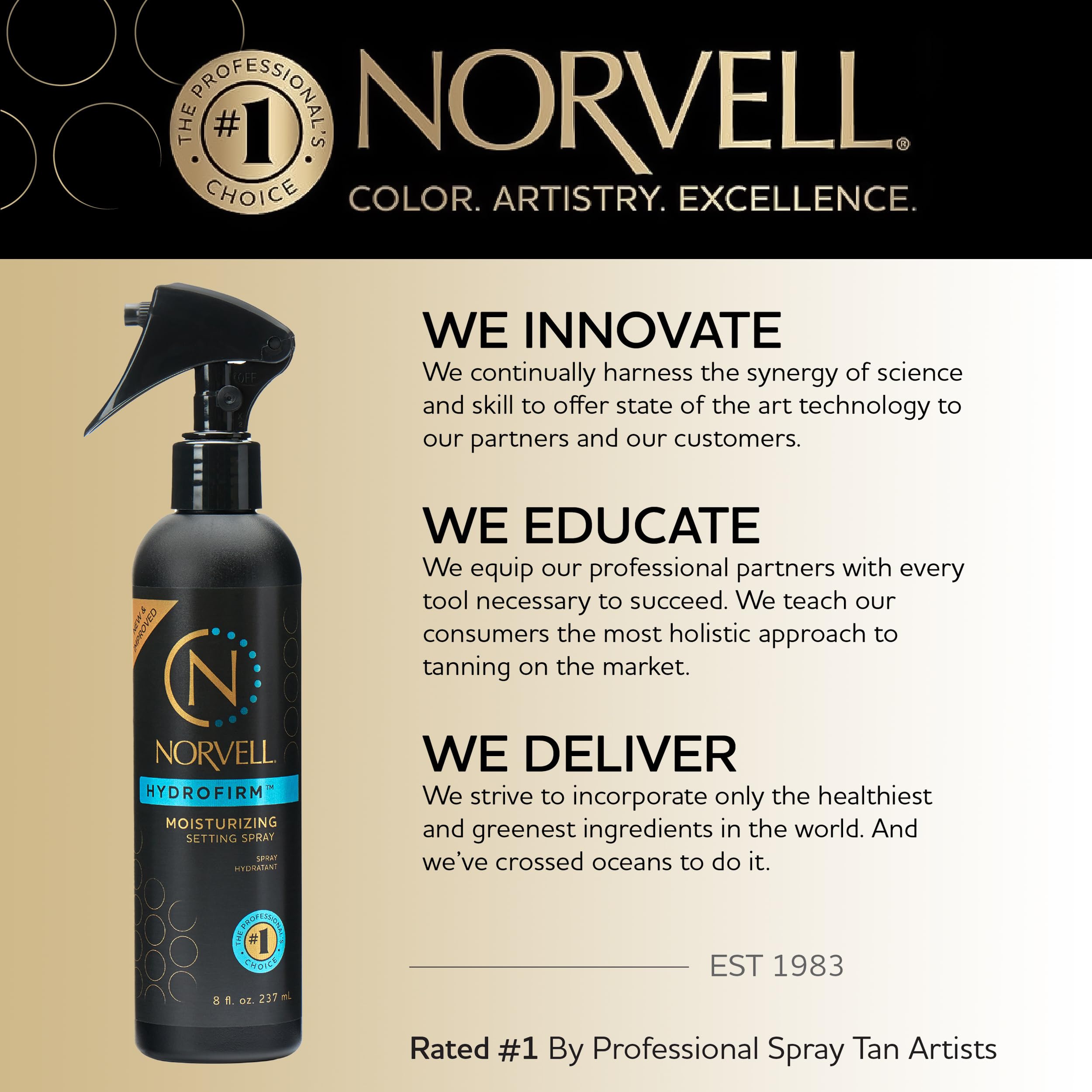 Norvell nueva presentación de fórmula clásica en envase audaz.