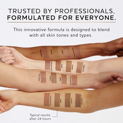 Norvell Premium tan finish on skin displaying natural bronze tone and streak-free glow