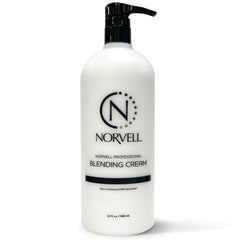 Norvell Pro-Blending DHA Barrier Cream bottle safeguards knees and elbows for even color